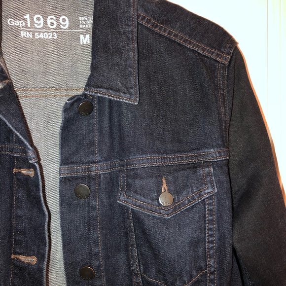 GAP | Jackets & Coats | Gap 969 Dark Blue Denim Jacket Rn 5423